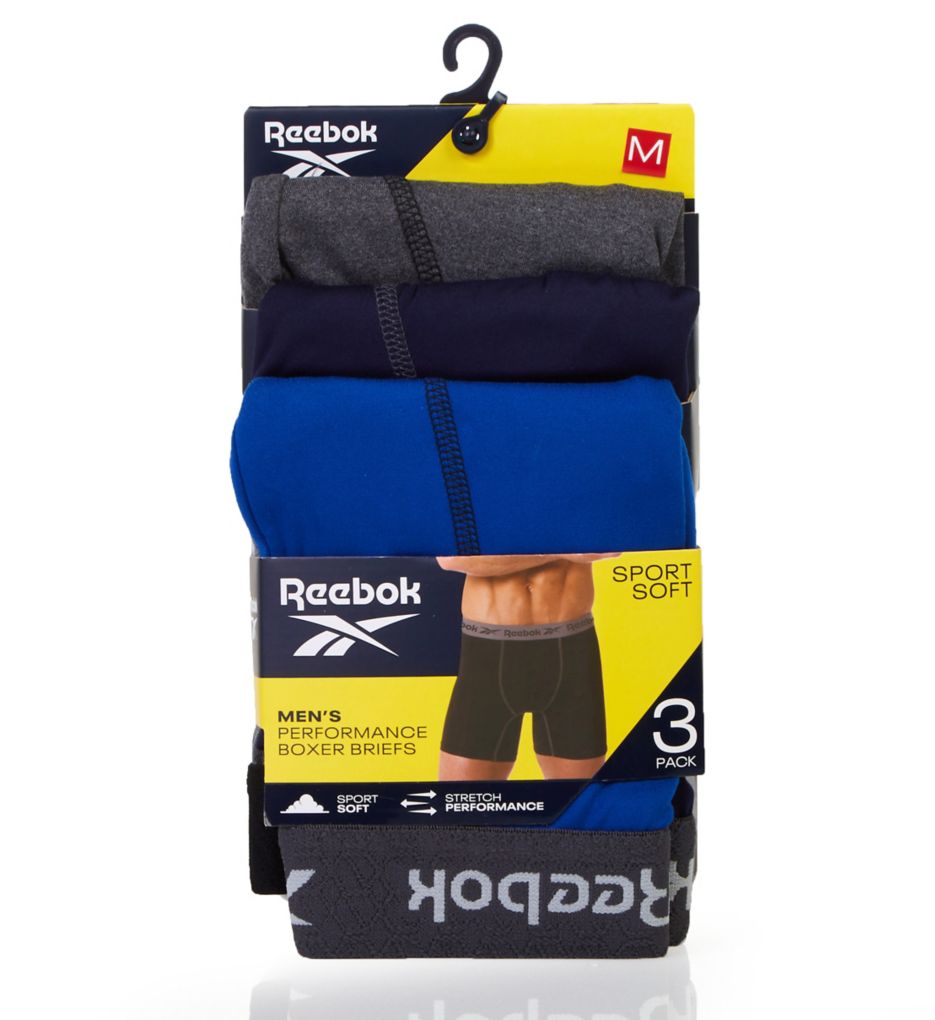 Reebok Super Soft Performance Boxer Briefs - 3 Pack 213PB44 - Image 3