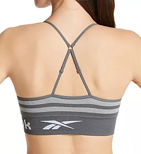 Seamless Longline Bralette - 2 Pack Smoked Pearl/Lotus S