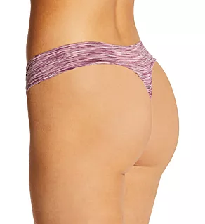 Seamless Thong - 3 Pack FigSpacedye/SftPnk/Blk M