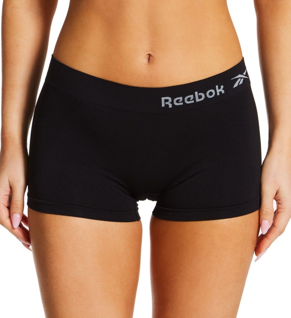 Buy Reebok Women Plus Size Seamless Boyshort Panties Underwear (3