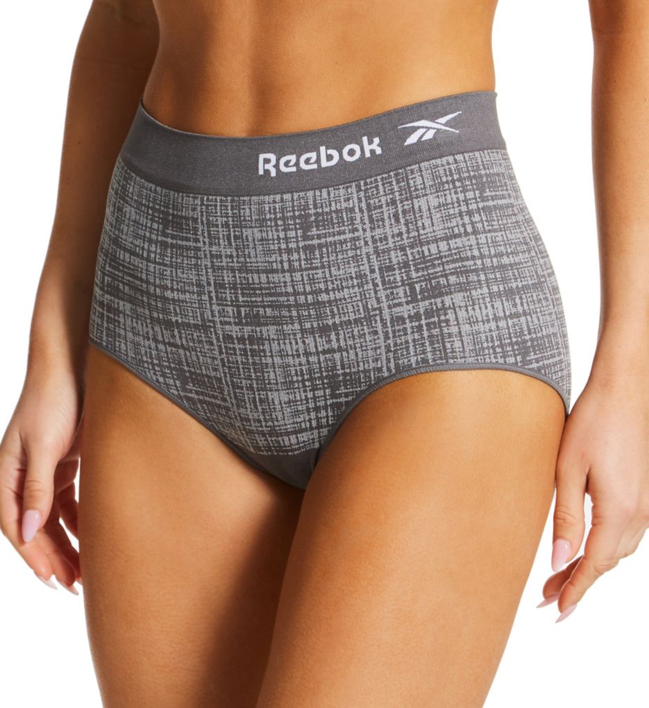 Reebok Womens 3 Pack Rae Thong Briefs Underwear Soft Fabric