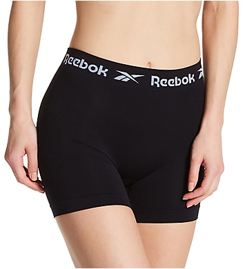 Reebok Womens Long Leg Seamless Boyshort Panties 3 Pack