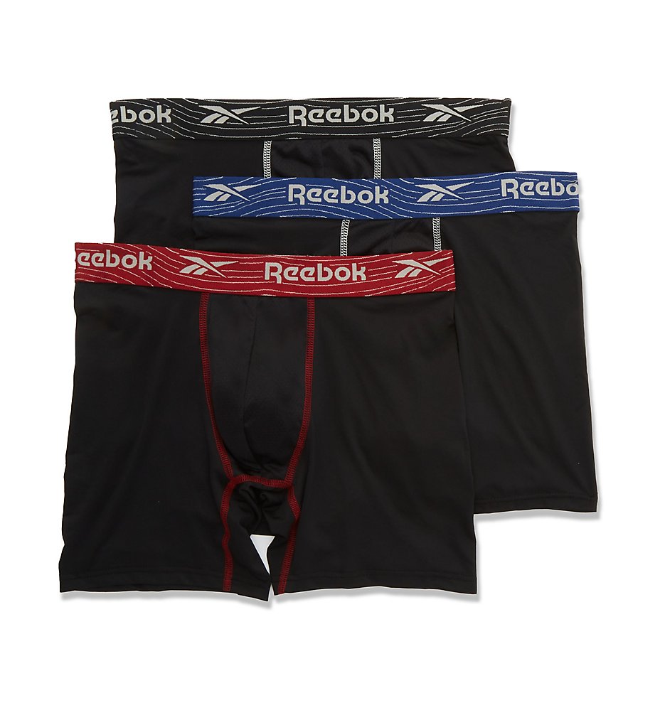 Cooling Performance Boxer Briefs - 3 Pack BDDCA1 S by Reebok