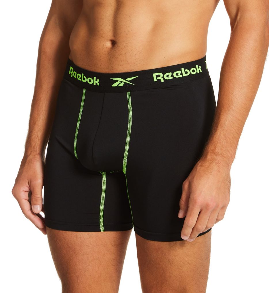 Reebok Men's Performance Boxer Briefs 4-Pack $13.99 (Retail $30)