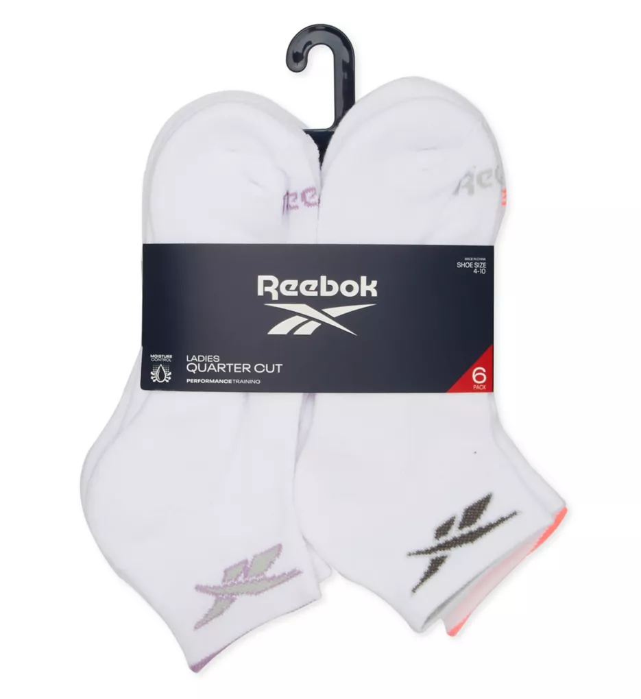 Reebok Cuff Quarter Socks - 6 Pack 221QT05 - Image 1