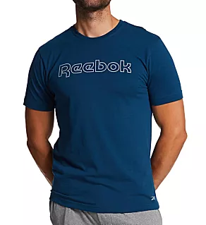 Graphic Short Sleeve Crewneck  T-Shirt LEGION BLUE S