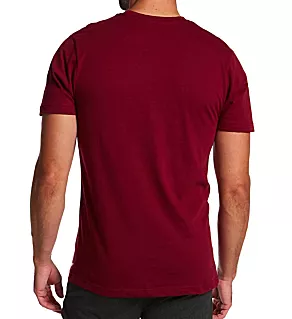 Graphic Short Sleeve Crewneck  T-Shirt TIBETAN RED S