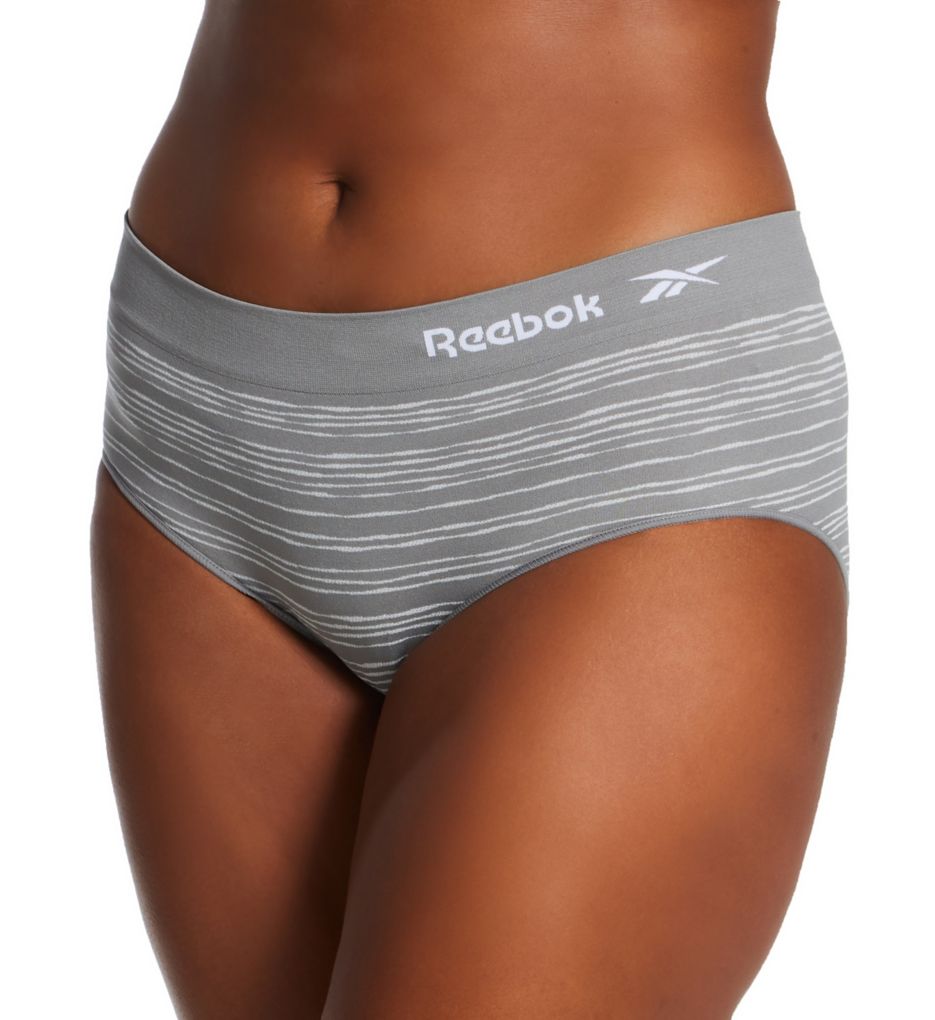 Reebok Women's Underwear - Seamless Hipster Briefs (5 Pack), Size