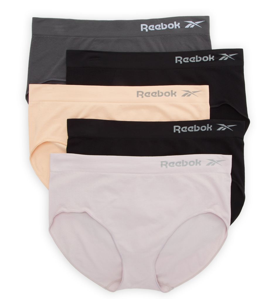 Reebok Women's Seamless Stretch Performance Boyshort Panties (6