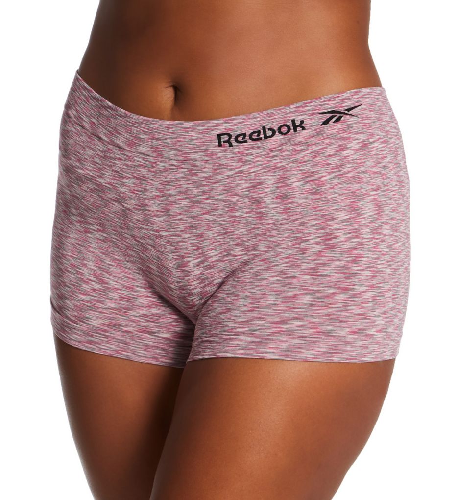 Reebok Women's Underwear Seamless Hipster Panties, 4-Pack
