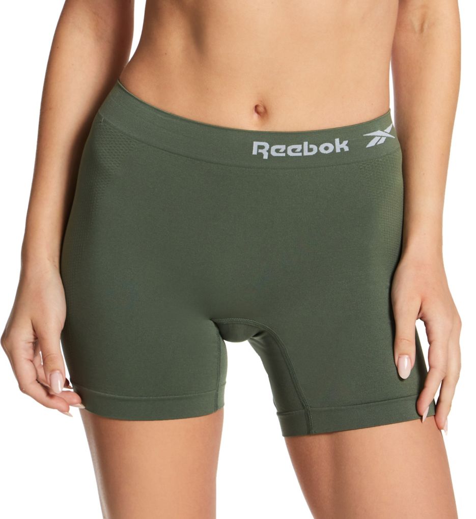 Reebok Women's Slipshorts - Long Leg Seamless Boyshorts (4 Pack) :  : Clothing, Shoes & Accessories