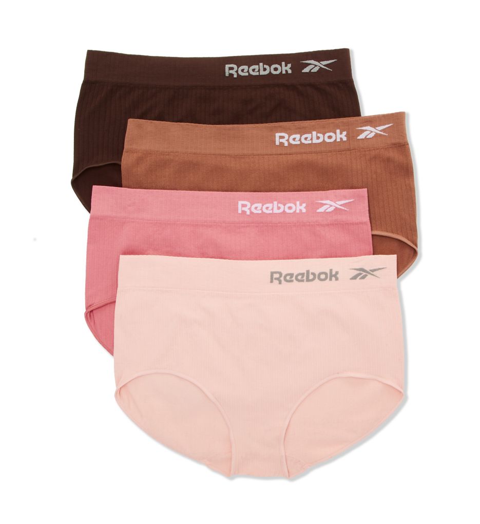 Carole Hochman Ladies' Seamless Brief, 5 Pack (Pink Multi, Small)