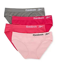 Seamless Ribbed Bikini Panty - 4 Pack