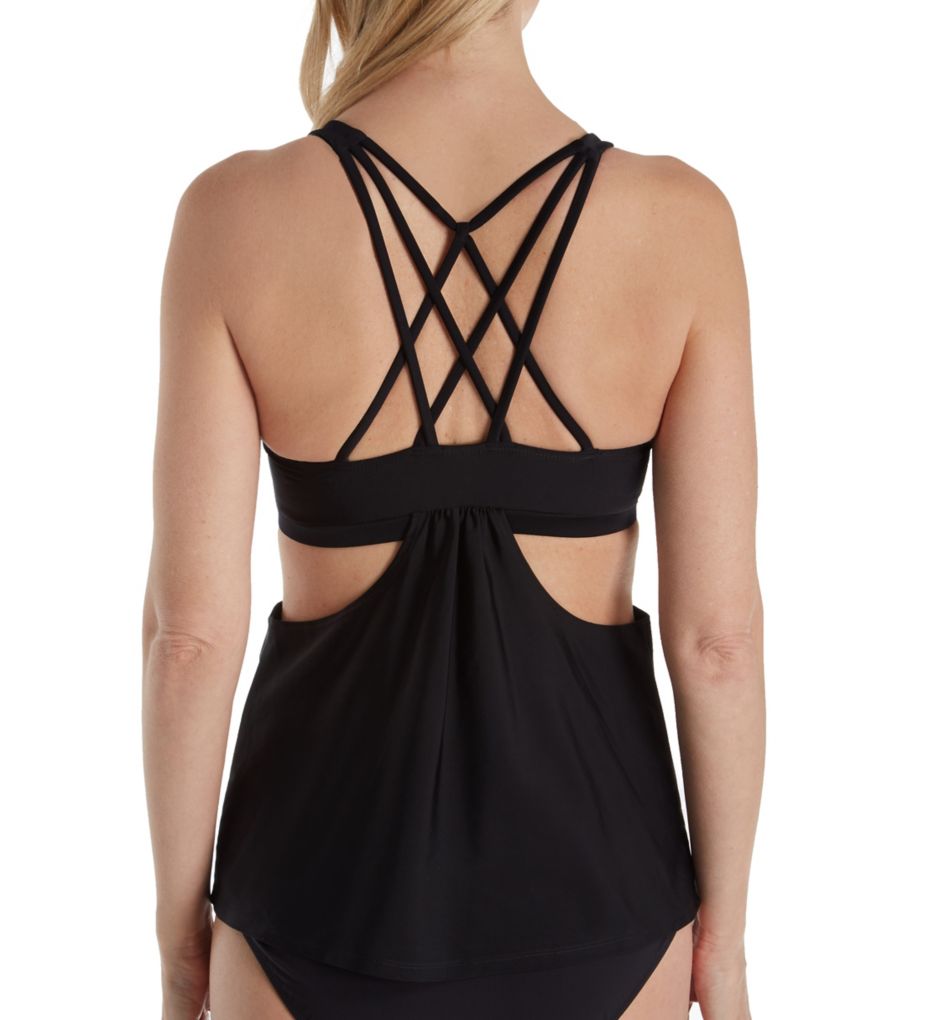 Lifestyle Strappy Tankini Swim Top-bs