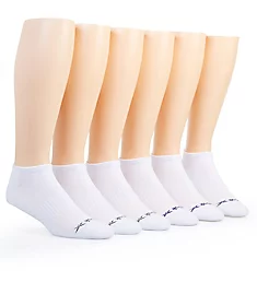Low Cut Basic Socks - 6 Pack WHT O/S