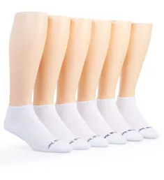 Low Cut Basic Socks - 6 Pack WHT O/S