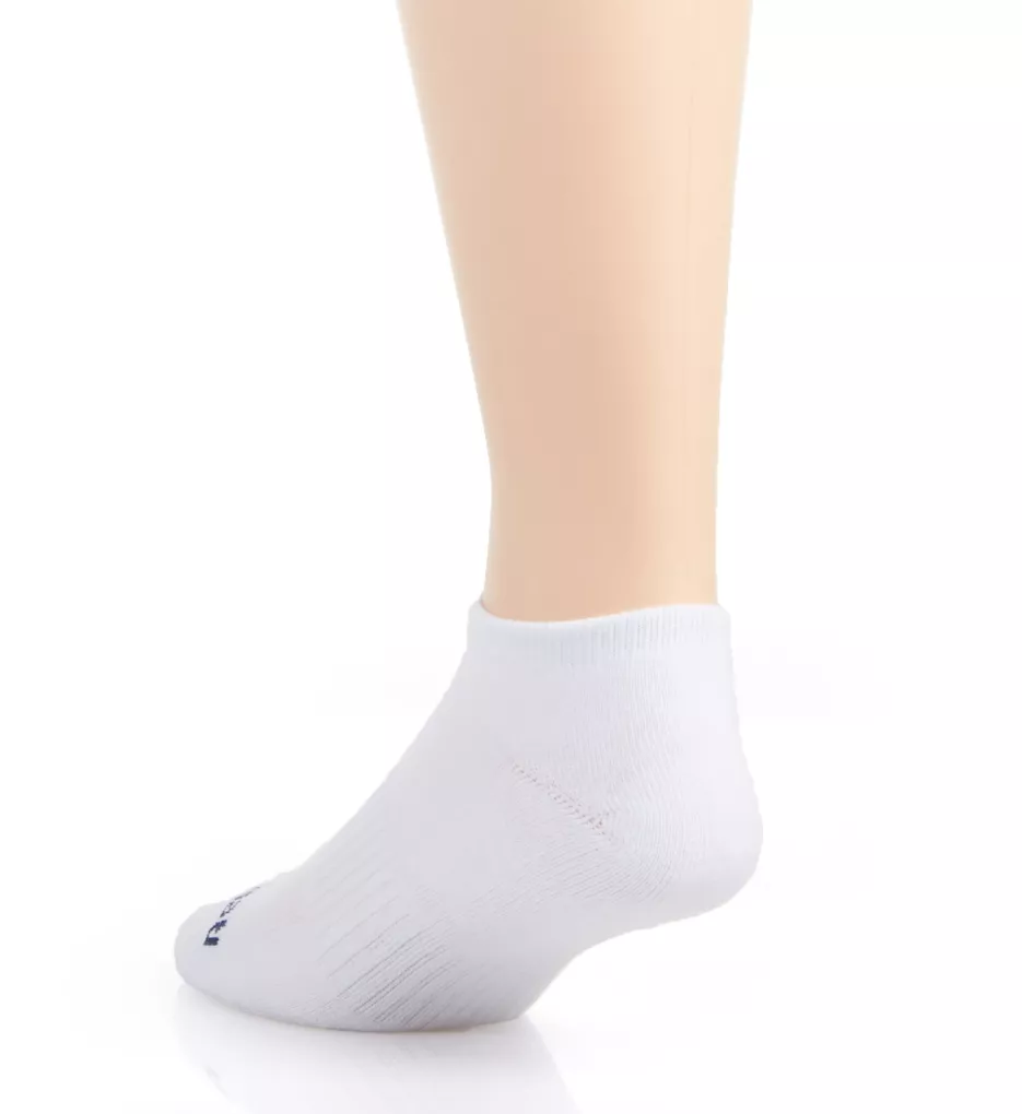 Low Cut Basic Socks - 6 Pack WHT O/S