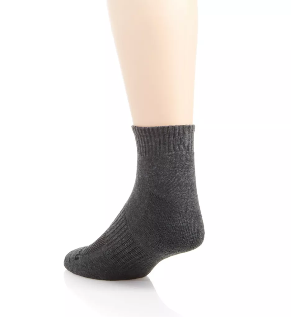 Quarter Basic Socks - 6 Pack BWG O/S