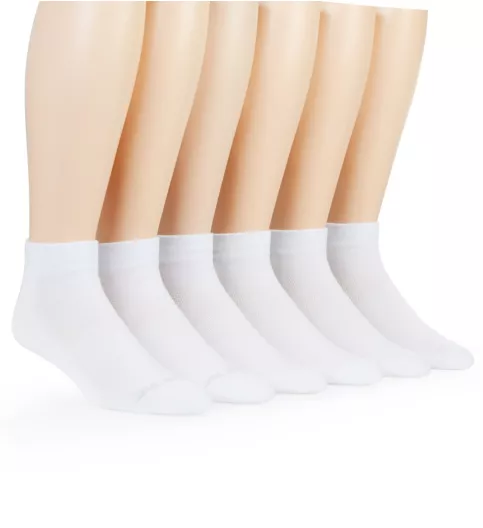 Reebok Quarter Top Logo Sock - 6 Pack QT02002