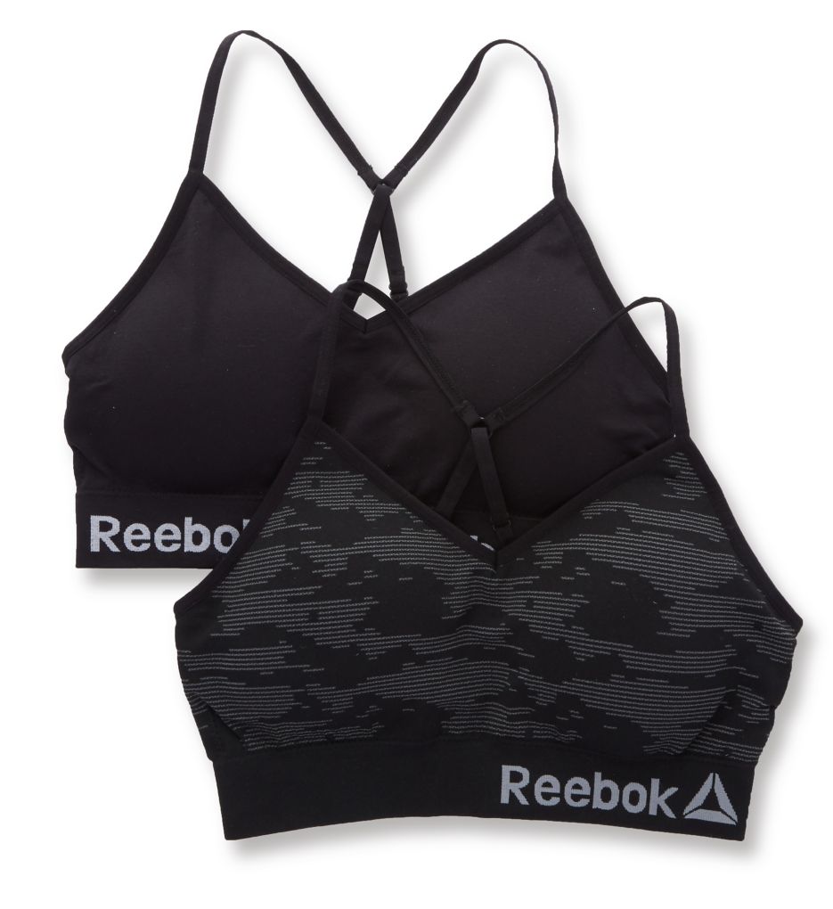 reebok sports bra 2 pack