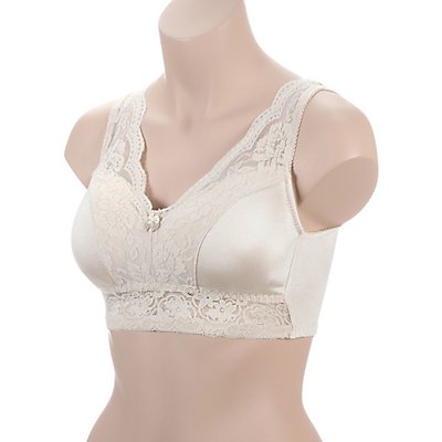 Ahh Pin-Up Lace Leisure Bra with Removable Pads