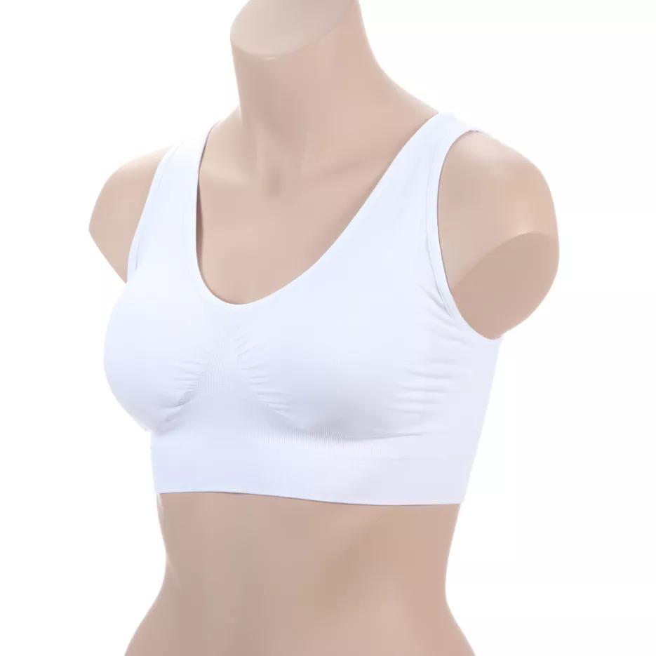Rhonda Shear Ahh Seamless Leisure Bra with Removable Pads 92071 - Image 5