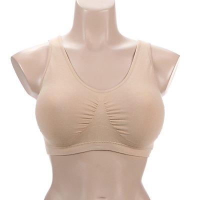 Cotton Blend Ahh Bra with Removable Pads