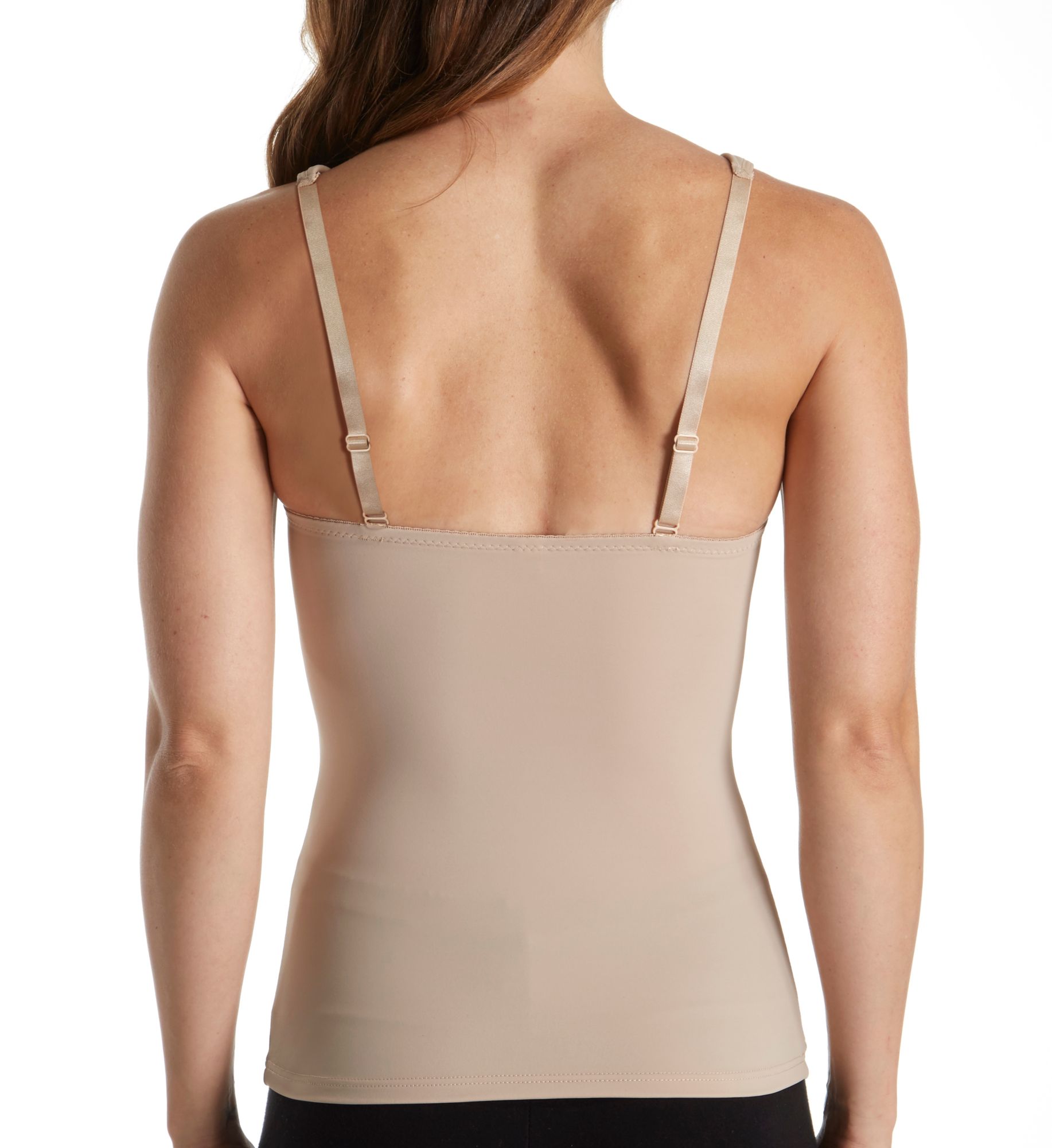 Rhonda Shear Flirt Wireless Contour Cup Camisole Nude M  - Image 2