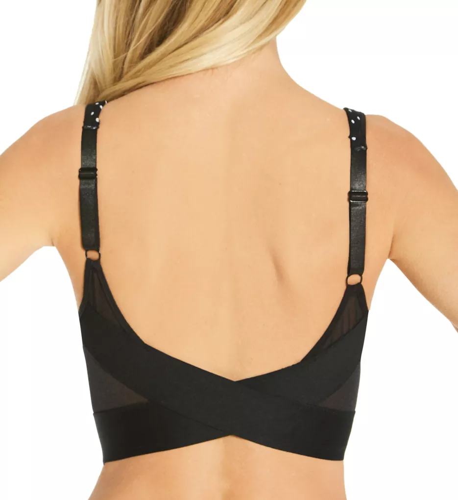 Molded Cup Bra with Mesh Back Detail