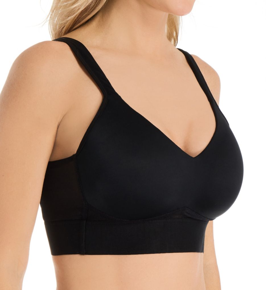 Molded Cup Bra with Mesh Back Detail-gs