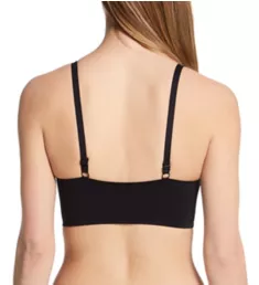 Gel Wireless Bra with No Back Closure Black 1X