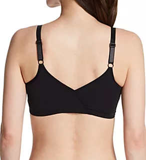 Butterknit Wireless Bra Black 1X