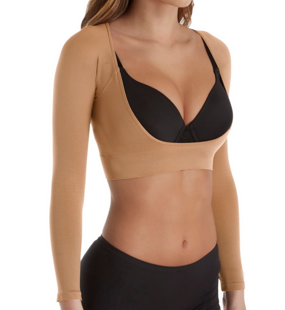 Rhonda Shear : Rhonda Shear 2852 Seamless Arm Shaper (Suntan Nude XL)