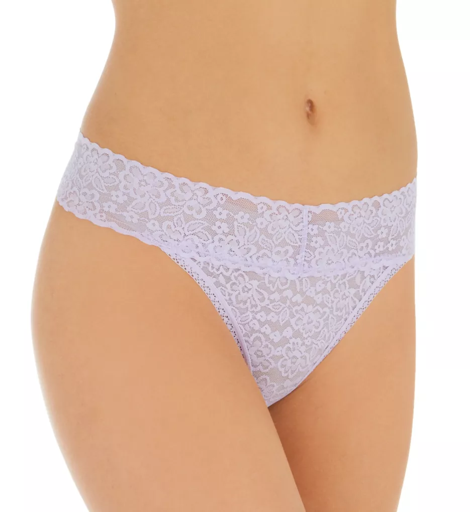 Women's Rhonda Shear 3999 Pin-Up Lace Front Brief Panty (Beige L)
