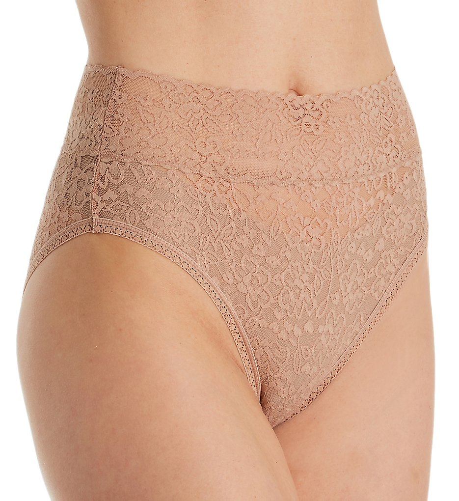 Rhonda Shear - Rhonda Shear 2913 Lace Brief Panty (Nude XL)