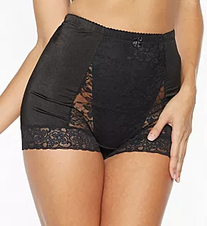 Pin Up Girl Lace Control Panty Black 4X