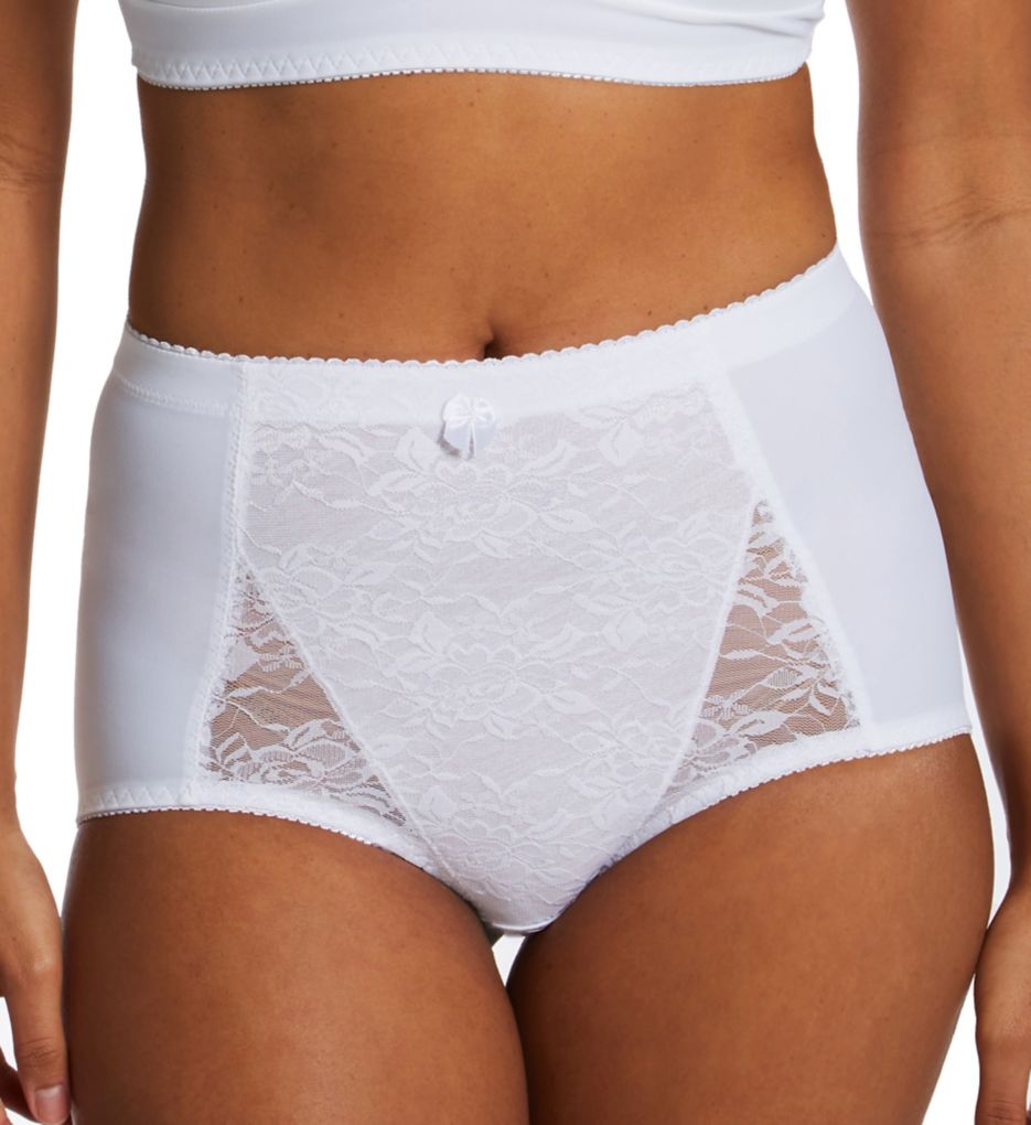 Pin-Up Lace Front Brief Panty