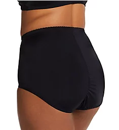 Pin-Up Lace Front Brief Panty Black 1X