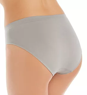 Ahh Seamless High-Cut Brief Panty Flint Grey 1X