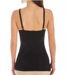 Seamless Tank w/ Lace Detail Black S