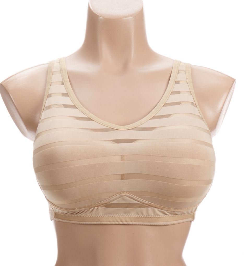 Mesh Insert Bra-fs