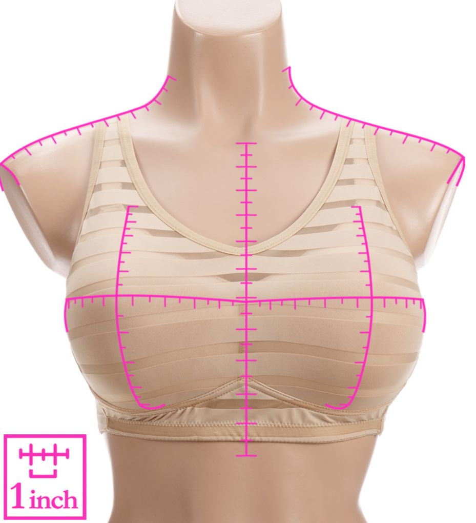 Mesh Insert Bra-ns7