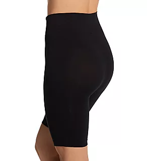 Cotton Blend Longline Panty Black S