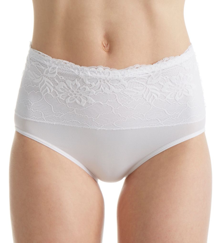 Seamless Brief with Lace Overlay : Sale, Underwear