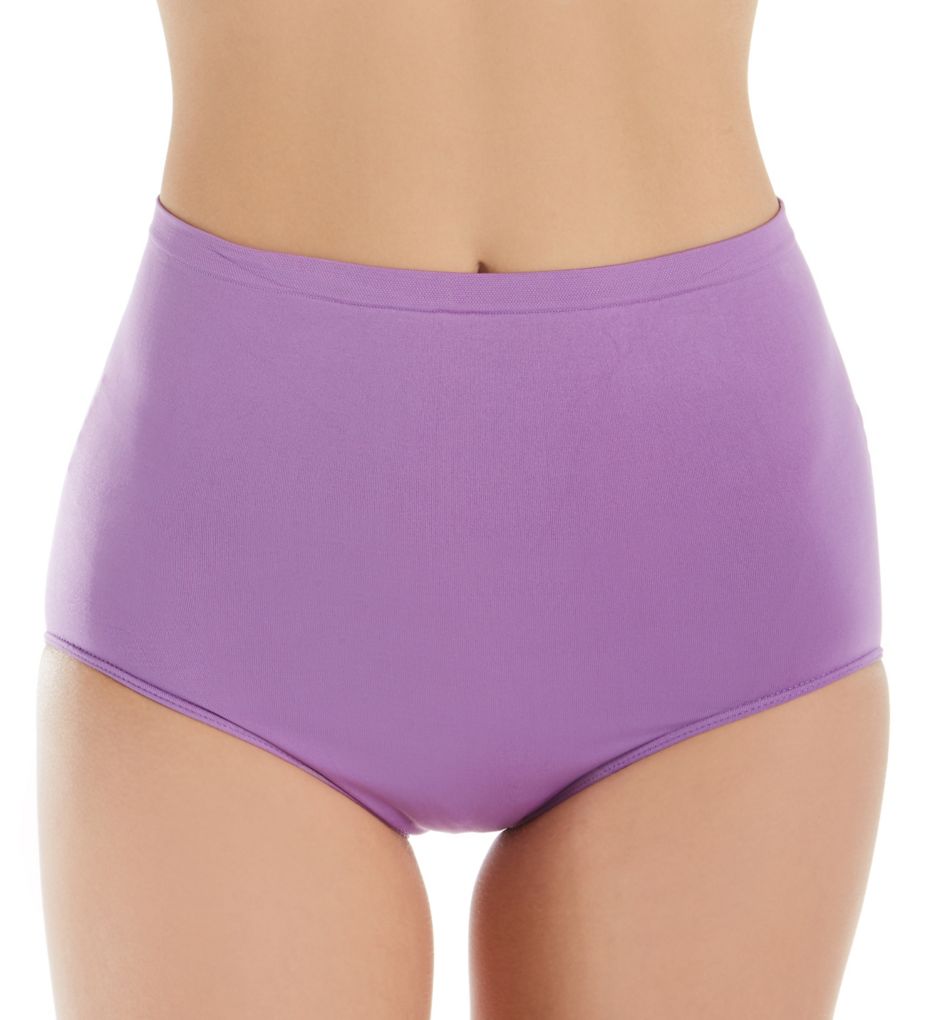 Ahh High Waisted Seamless Brief Panty Mystery- 3PK-fs