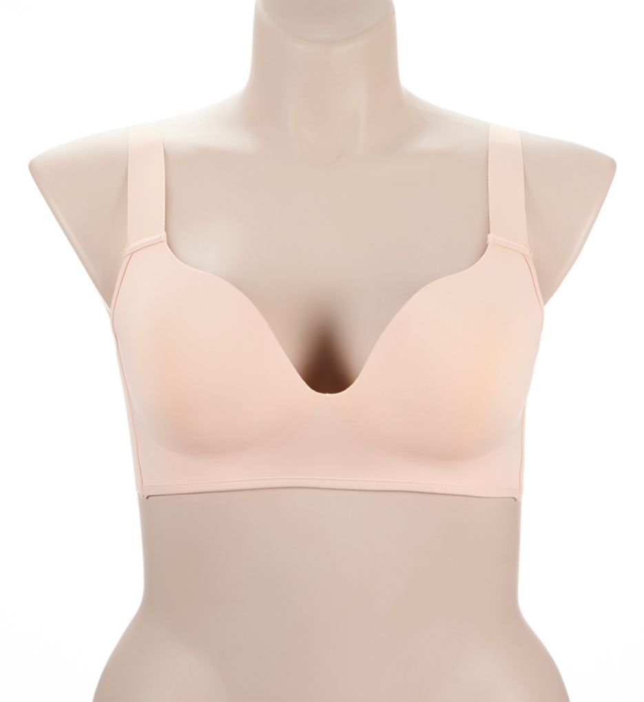 Rhonda Shear Plunge Wireless Bra with Adjustable Straps 685 - Image 1