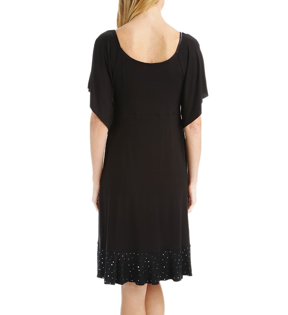 Shimmer Raglan Sleeve Sleep Gown