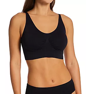 Adjustable Strap Ahh Bra Black S