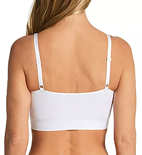 Adjustable Strap Ahh Bra White S