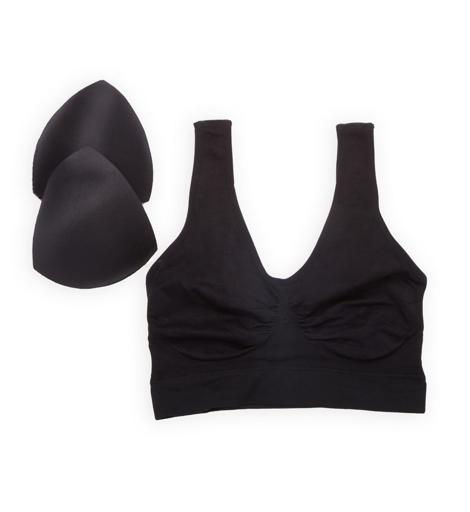 Jacquard Ahh Bra with Removable Pads-cs6